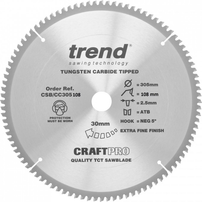 Пильный диск TREND CSB/CC305108 1840902